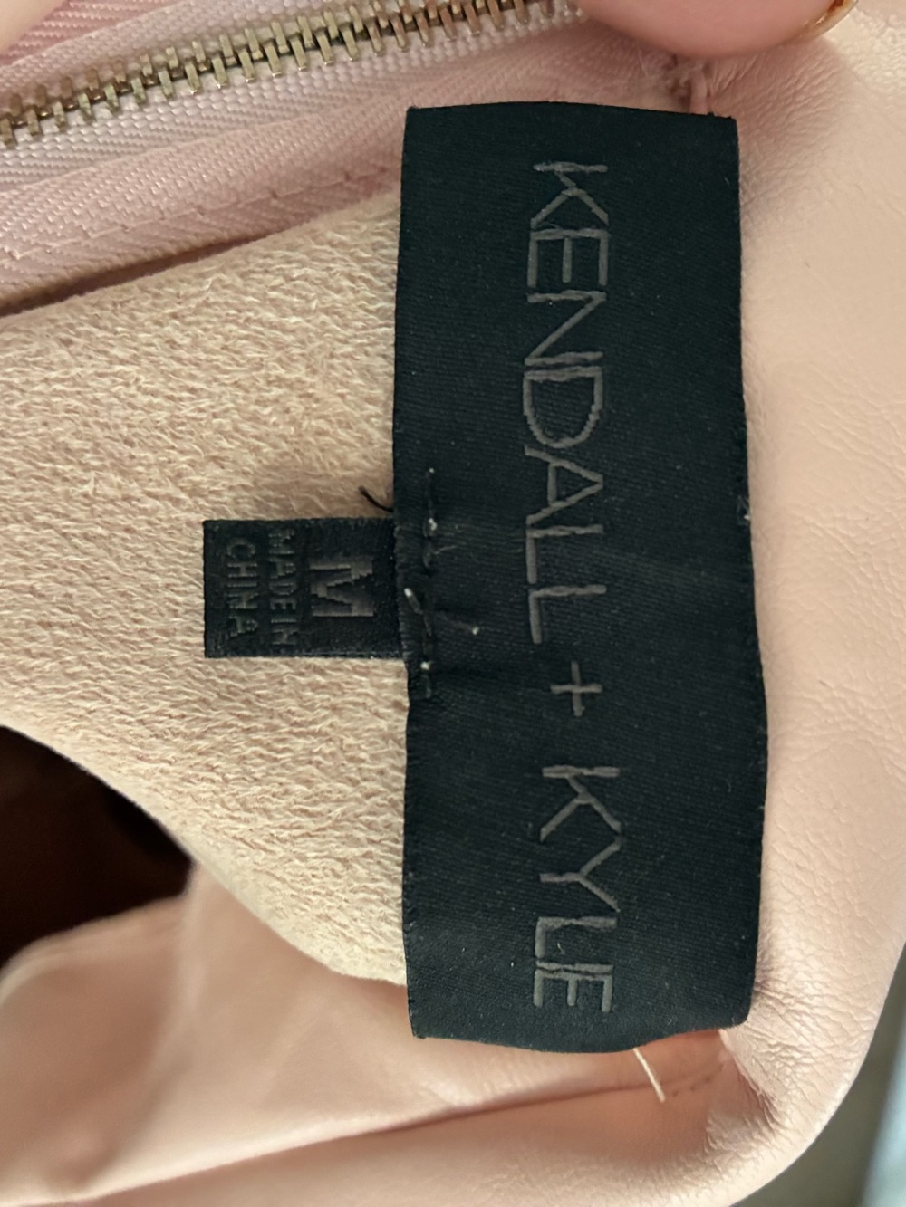 Kendall & Kylie Blush Pink Tailored Wrap Jumpsuit - Picture 11 of 14